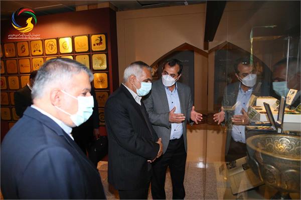 بازدید معاون وزارت تعاون، کار و رفاه اجتماعی از موزه ملی ورزش المپیک و پارالمپیک