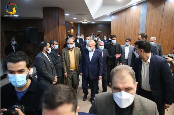 آئین رونمایی از سردیس طلایه داران بازی های آسیایی با حضور دکتر قالیباف