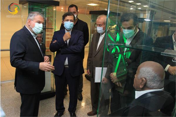 بازدید سخنگوی وزارت امور خارجه از موزه ملی ورزش،المپیک،پارالمپیک