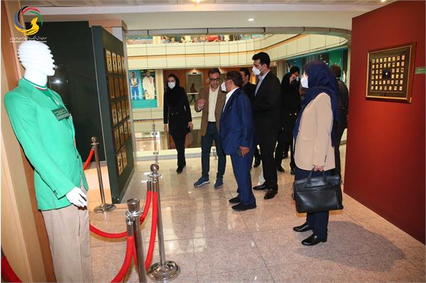 بازدید بدرالذیاب نایب رئیس فدراسیون بین المللی هندبال و خزانه دار فدراسیون هندبال آسیا