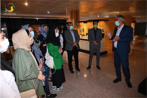 بازدید دانشجویان رشته تربیت بدنی دانشکده مهارت و کارآفرینی یادگار امام از موزه ملی ورزش، المپیک، پارالمپیک