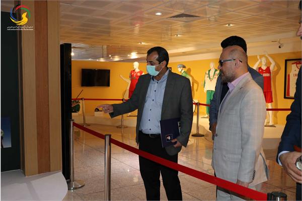 بازدید محمدرضا سبطی شهردار گرگان از موزه ملی ورزش، المپیک، پارالمپیک