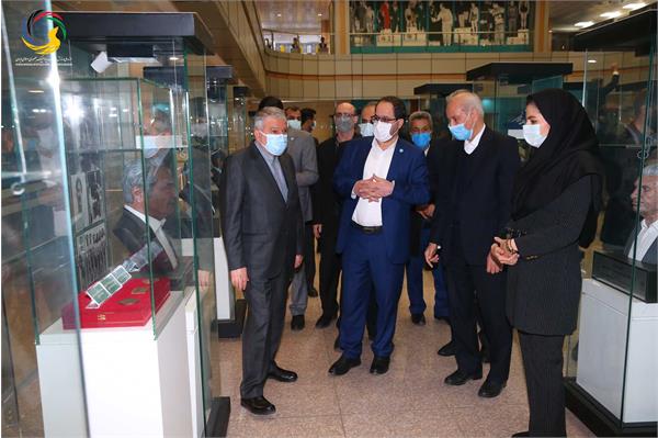 بازدید دکتر سید محمد مقیمی از موزه ملی ورزش، المپیک، پارالمپیک