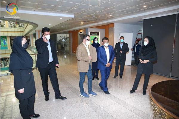 بازدید بدرالذیاب نایب رئیس فدراسیون بین المللی هندبال و خزانه دار فدراسیون هندبال آسیا