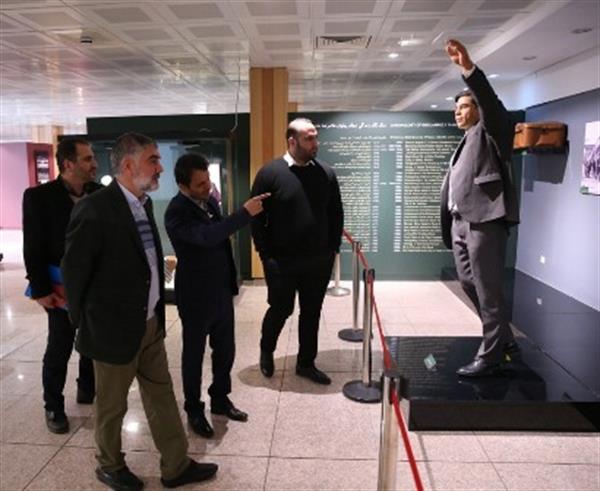 بازدید داوود آذرنوش از موزه ملی ورزش