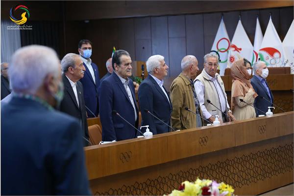 مراسم رونمایی از سردیس چهره های ماندگار ورزش ایران (حسن غفوری فرد، اکبر ترکان، محمدرضا یزدانی خرم، ابوالقاسم فارسی)