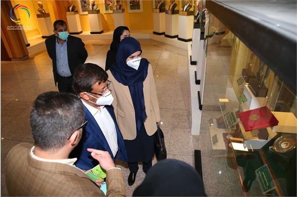 بازدید بدرالذیاب نایب رئیس فدراسیون بین المللی هندبال و خزانه دار فدراسیون هندبال آسیا