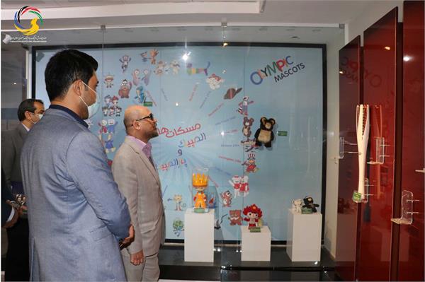 بازدید محمدرضا سبطی شهردار گرگان از موزه ملی ورزش، المپیک، پارالمپیک