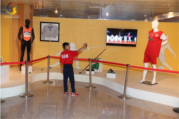 بازدید بازیکنان تیم ملی تنیس روی میز هوپس ایران و بازیکنان تیم ملی تنیس روی میز هوپس، نوجوانان و جوانان عمان از موزه ملی ورزش، المپیک، پارالمپیک