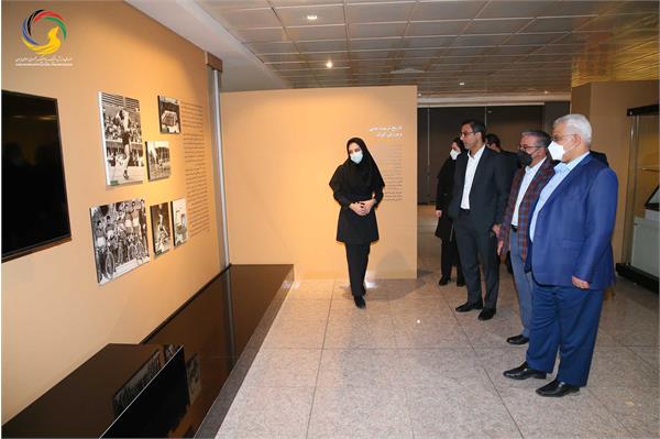 بازدید ریاست اتاق بازرگانی ایران و قطر از موزه ملی ورزش، المپیک، پارالمپیک