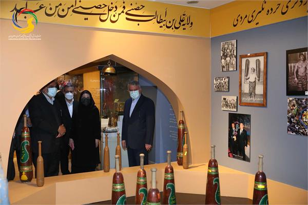 بازدید معاون وزارت تعاون، کار و رفاه اجتماعی از موزه ملی ورزش المپیک و پارالمپیک