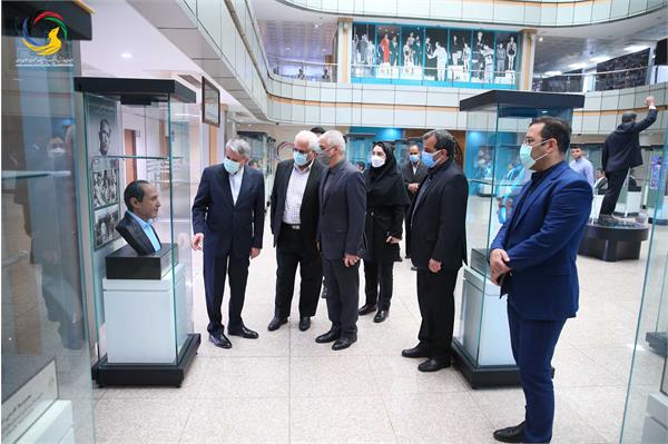 بازدید دکتر حمید سجادی وزیر ورزش و جوانان از موزه ملی ورزش، المپیک، پارالمپیک