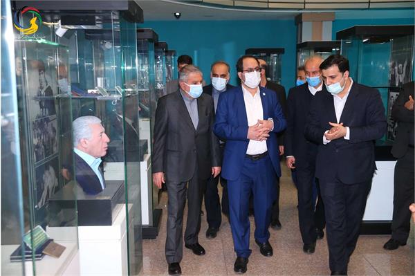 بازدید دکتر سید محمد مقیمی از موزه ملی ورزش، المپیک، پارالمپیک