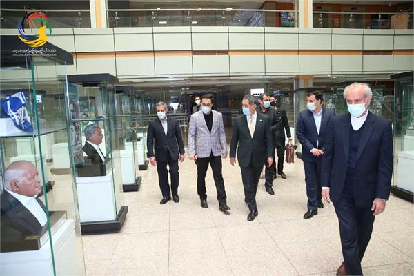 بازدید سفیر ژاپن از موزه ملی ورزش،المپیک،پارالمپیک