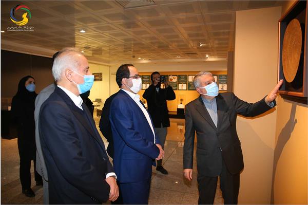 بازدید دکتر سید محمد مقیمی از موزه ملی ورزش، المپیک، پارالمپیک