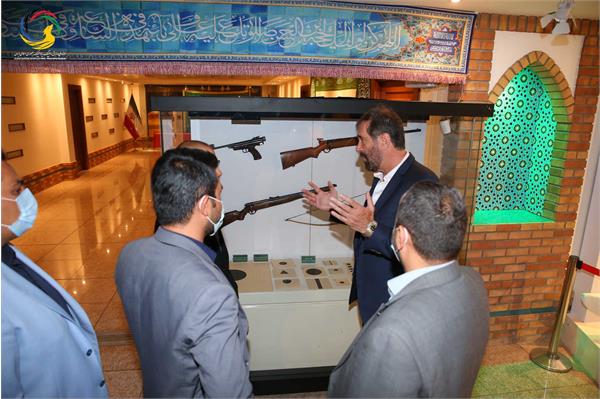 بازدید وسلین وویویچ سرمربی تیم ملی هندبال ایران از موزه ملی ورزش، المپیک، پارالمپیک