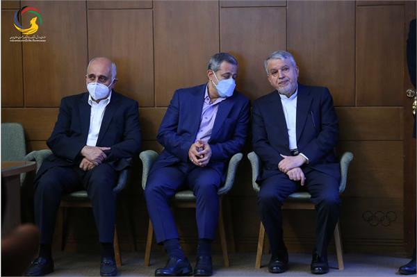 مراسم رونمایی از سردیس چهره های ماندگار ورزش ایران (حسن غفوری فرد، اکبر ترکان، محمدرضا یزدانی خرم، ابوالقاسم فارسی)