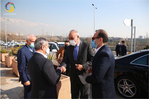 بازدید رئیس و دبیرکل کمیته ملی المپیک عراق از موزه ملی ورزش المپیک و پارالمپیک