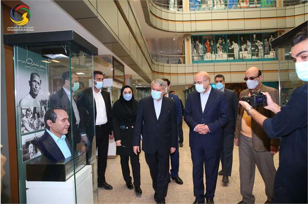 بازدید دکتر محمدباقر قالیباف از موزه ملی ورزش، المپیک، پارالمپیک