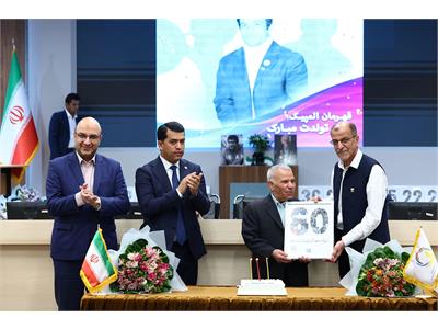 با حضور مسئولان کمیته ملی المپیک و رئیس کمیته کار با جوانان و ورزش جمهوری تاجیکستان؛مراسم جشن تولد م...