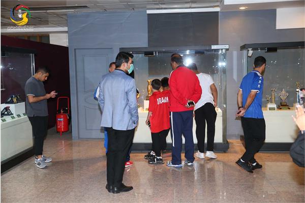 بازدید بازیکنان تیم ملی تنیس روی میز هوپس ایران و بازیکنان تیم ملی تنیس روی میز هوپس، نوجوانان و جوانان عمان از موزه ملی ورزش، المپیک، پارالمپیک