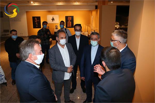 بازدید رئیس فدراسیون کشتی صربستان از موزه ملی ورزش،المپیک،پارالمپیک