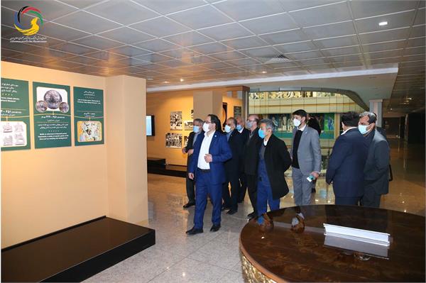بازدید دکتر سید محمد مقیمی از موزه ملی ورزش، المپیک، پارالمپیک
