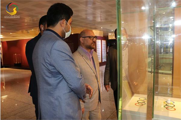 بازدید محمدرضا سبطی شهردار گرگان از موزه ملی ورزش، المپیک، پارالمپیک