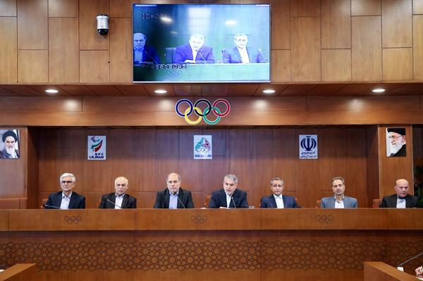 بازدید مدیران کل تربیت بدنی سراسر کشور از موزه و نشست صمیمی با ریاست کمیته ملی المپیک