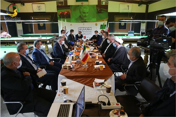 بازدید مدیر موزه ملی ورزش،المپیک،پارالمپیک و مسئولین کمیته ملی المپیک از فدراسیون های ژیمناستیک، هاکی و بولینگ و بیلیارد