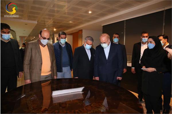 بازدید دکتر محمدباقر قالیباف از موزه ملی ورزش، المپیک، پارالمپیک