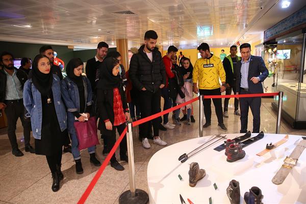 بازدید کنندگان موزه ملی ورزش، المپیک و پارالمپیک در آذر ماه پارت دوم