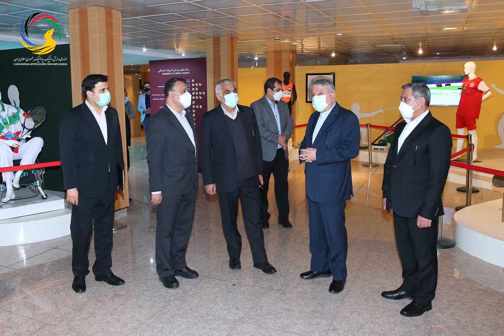 رسانهبازدید معاون وزارت تعاون، کار و رفاه اجتماعی از موزه ملی ورزش المپیک و پارالمپیک جدید