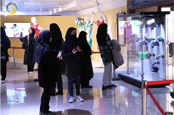 بازدید نخبگان دانشکده فنی و حرفه ای شریعتی از موزه ملی ورزش، المپیک، پارالمپیک