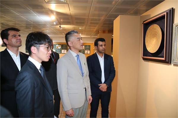 بازدید سفیر ژاپن از موزه ملی ورزش، المپیک، پارالمپیک