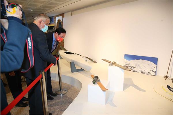 بازدید سفیر کشور چین و هیئت همراه از موزه ملی ورزش، المپیک، پارالمپیک