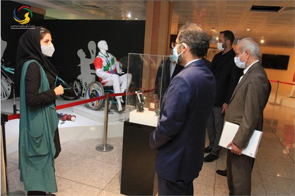 بازدید سخنگوی وزارت امور خارجه از موزه ملی ورزش،المپیک،پارالمپیک
