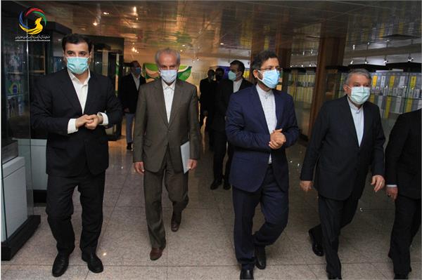 بازدید سخنگوی وزارت امور خارجه از موزه ملی ورزش،المپیک،پارالمپیک