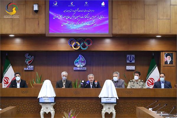 مراسم رونمایی از سردیس نام آوران بوکس کشور