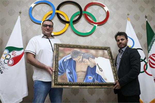 بازدید قهرمان ارزنده جودو کشورمان از موزه ملی ورزش ،المپیک و پارالمپیک