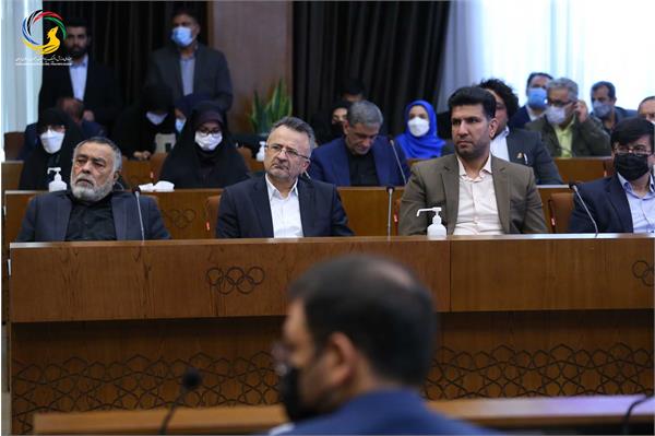 آئین تکریم و معارفه ریاست کمیته ملی المپیک