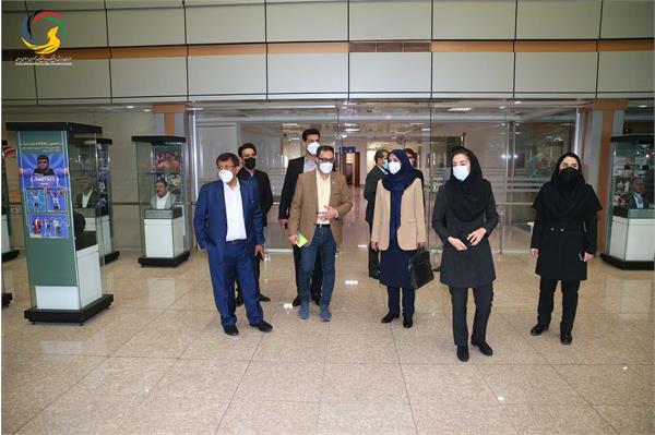 بازدید بدرالذیاب نایب رئیس فدراسیون بین المللی هندبال و خزانه دار فدراسیون هندبال آسیا