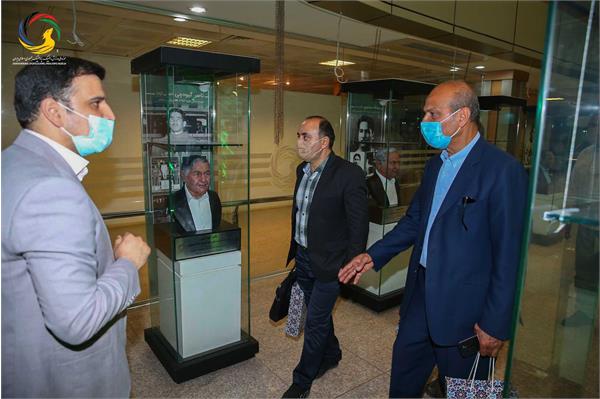 بازدید کانون مربیان فوتبال از موزه ملی ورزش،المپیک،پارالمپیک