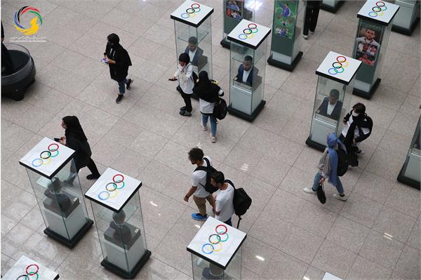 بازدید دانشجویان دانشکده تربیت بدنی دانشگاه تهران از موزه ملی ورزش، المپیک، پارالمپیک