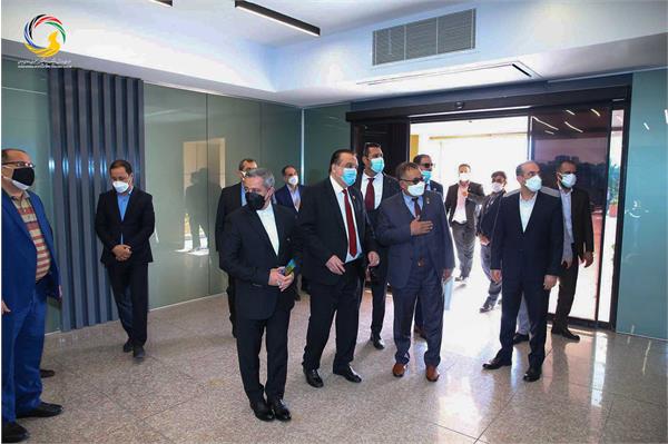 بازدید وزیر و رئیس کمیته ملی المپیک افغانستان و هیئت همراه از موزه ملی ورزش،المپیک،پارالمپیک