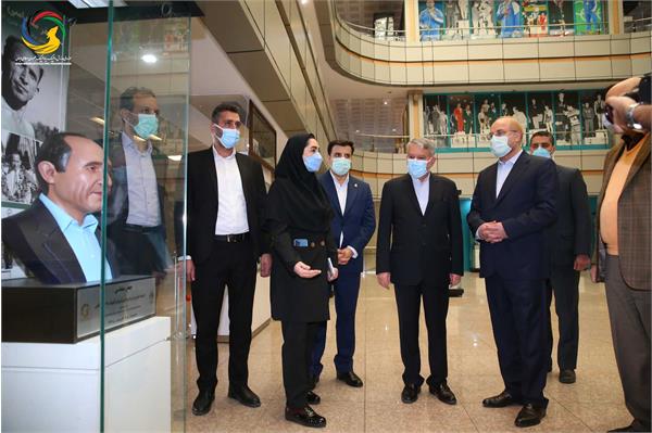 بازدید دکتر محمدباقر قالیباف از موزه ملی ورزش، المپیک، پارالمپیک