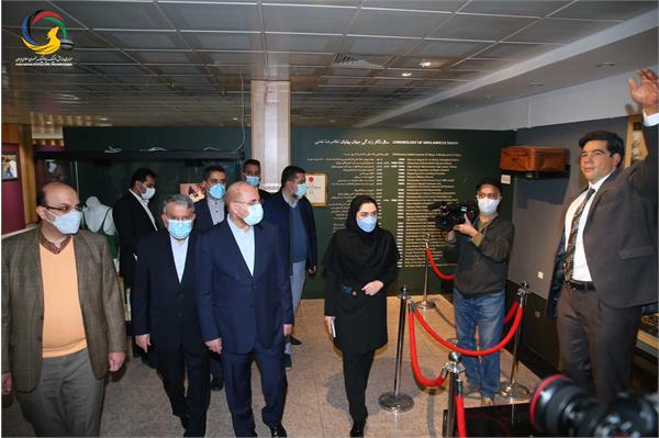بازدید دکتر محمدباقر قالیباف از موزه ملی ورزش، المپیک، پارالمپیک