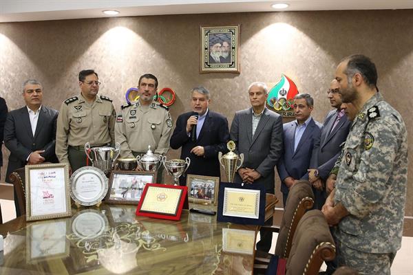 مراسم اهدا مدال و کاپ افتخارآفرینان ورزش کشور به موزه المپیک و پارالمپیک پارت سوم