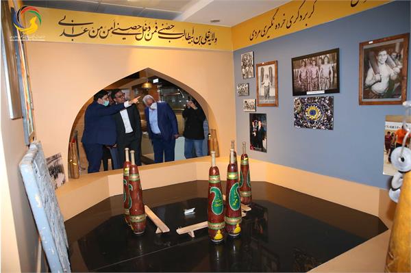 بازدید ریاست اتاق بازرگانی ایران و قطر از موزه ملی ورزش، المپیک، پارالمپیک