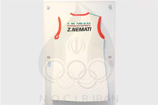 پیراهن مسابقه زهرا نعمتی